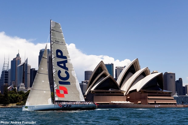 Mike Slade's ICAP Leopard supermaxi